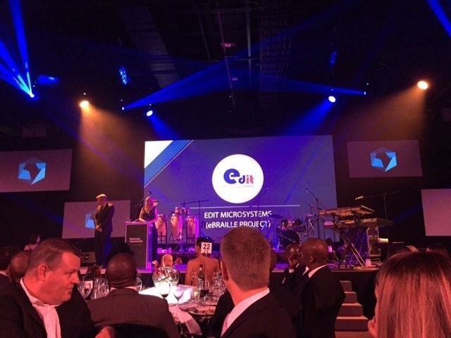 The eBraille project was recognised at the recent My World of Tomowwo Innovation Awards