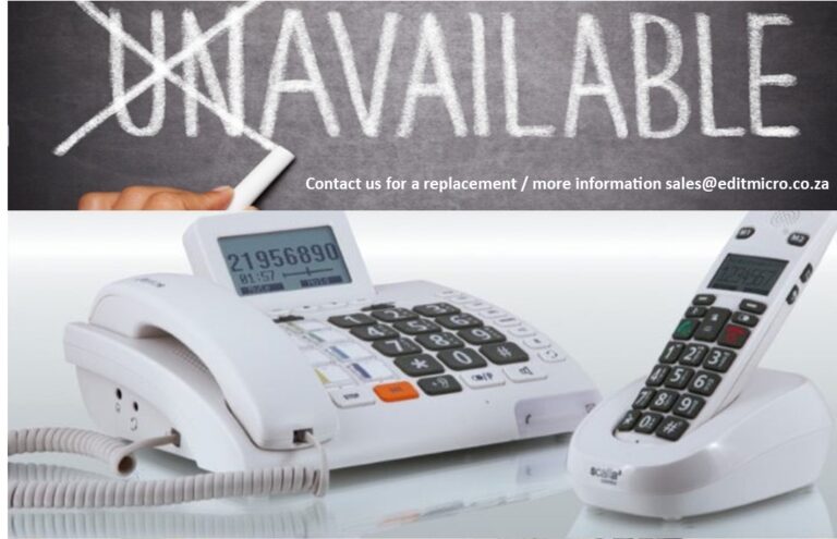 scalla 3 Amplified Large Button Phone Combo (END OF LIFE)