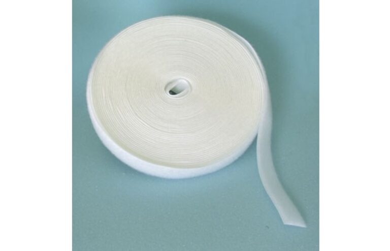 Economy-Adhesive-Backed-Loop-Tape-25yd-roll-White