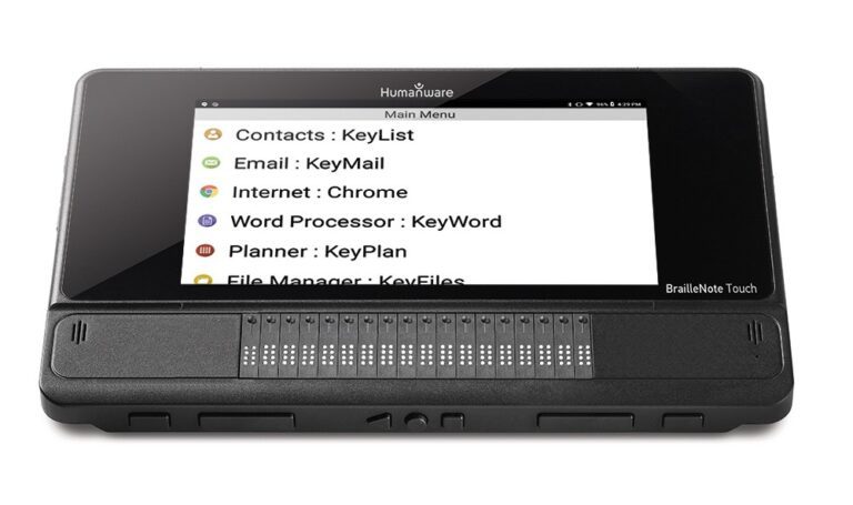 BrailleNote Touch 18 Plus – Braille note taker/tablet