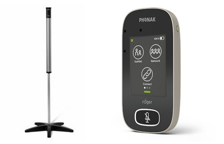 Phonak Soundfield 5000 Speaker + Touchscreen Mic (Floor Stand)