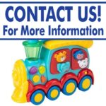 Switch Adapted Toy - Big Steps Animal Train