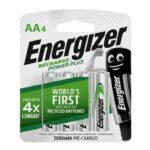 Rechargable AA Batteries (Pack of 4)