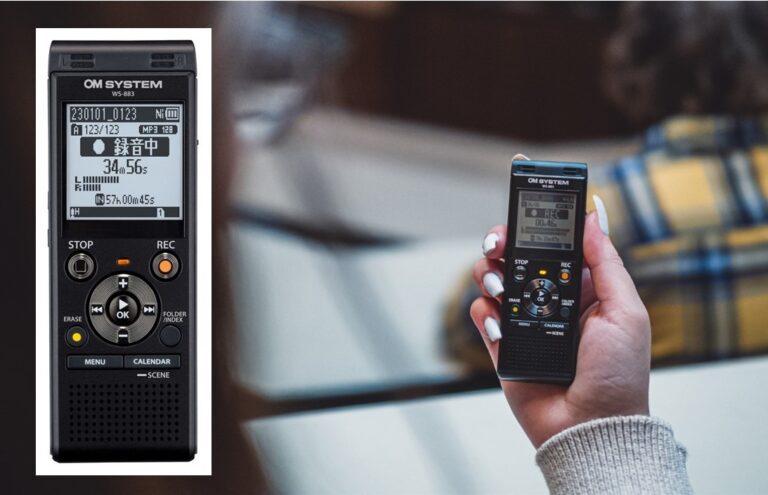 ws-883 stereo digital voice recorder