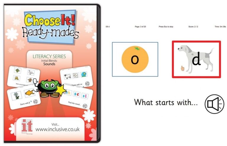 ChooseIt! Ready-mades Literacy – Initial Blends: Sounds