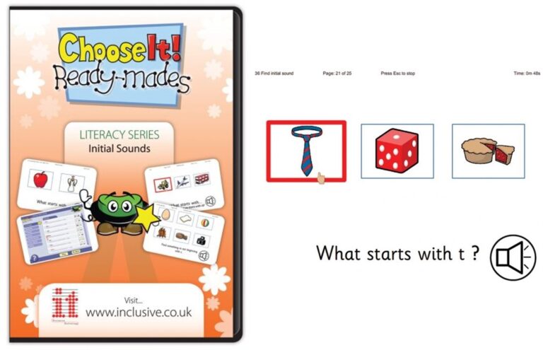 ChooseIt! Ready-mades Literacy – Initial Sounds