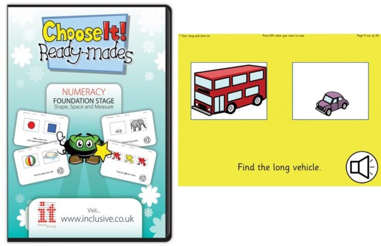 ChooseIt! Ready-mades Numeracy – Foundation Shape, Space & Measure