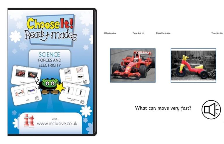 ChooseIt! Ready-mades Science – Forces and Electricity
