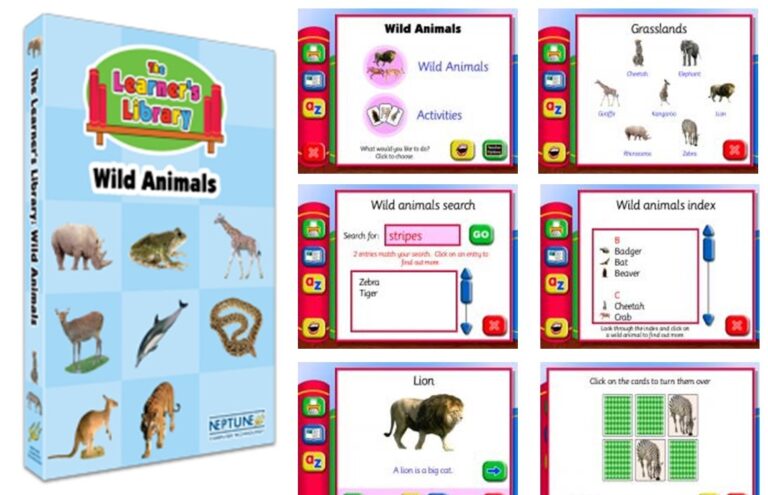 The Learner's Library Wild Animals