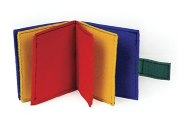 Book - Multicolor Mini Fabric
