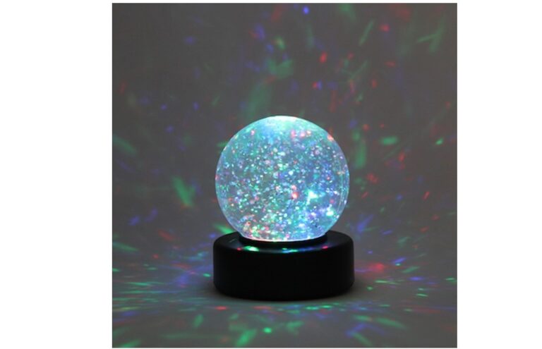 Light Up Glitter Ball Single