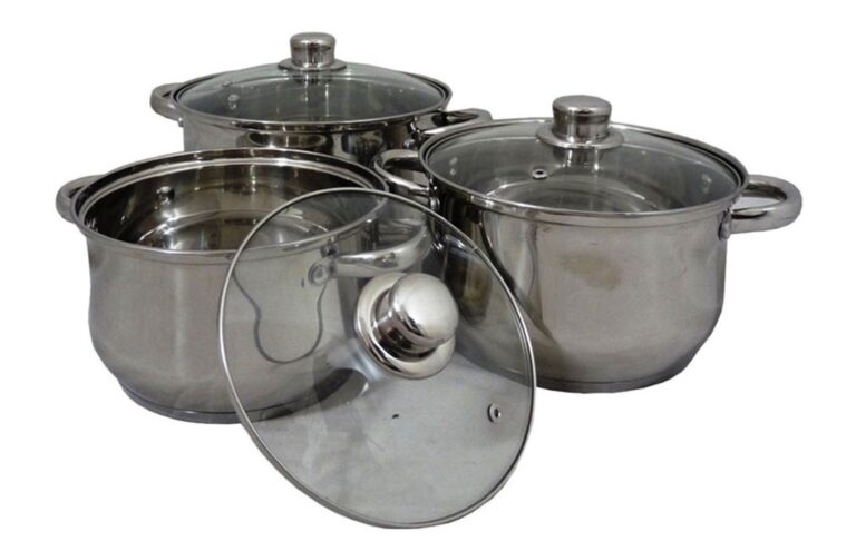 Stainless Steel Induction Pan Set