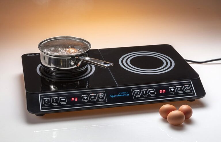 Talking Double Induction Hob