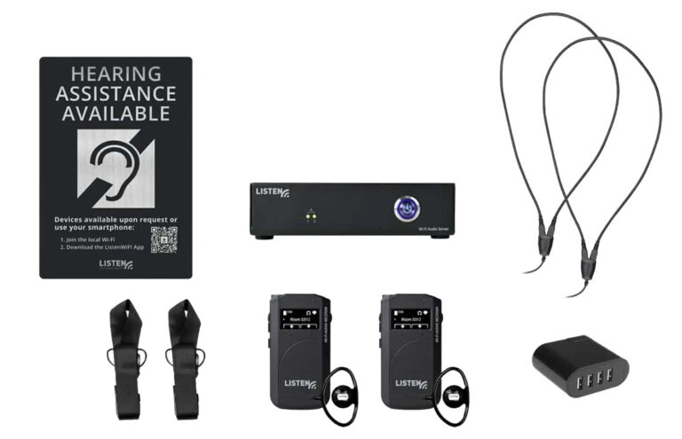 2 Channel Wi-Fi System with 2 Receivers (Dante)