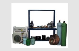 Refrigeration & A/C Material & Components for Practical Exercises and Build-Up Trainer