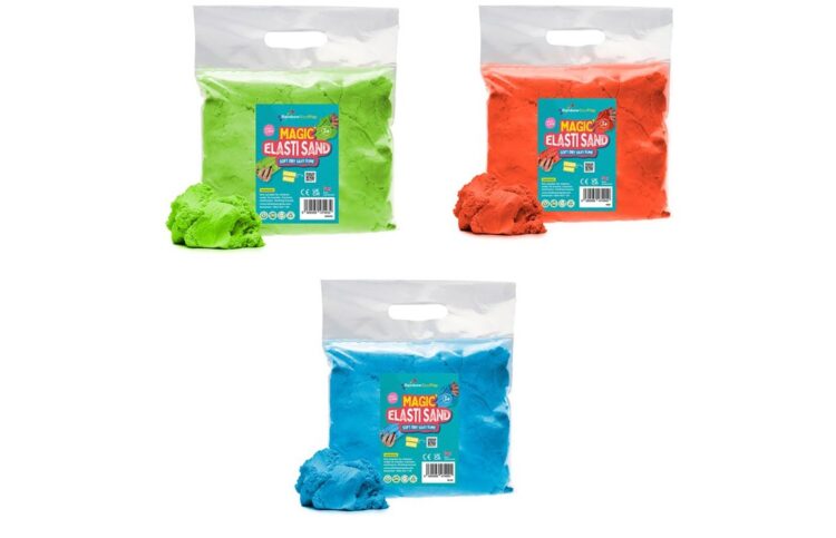 Messy Play Mouldable Stretchy Elasti Sand