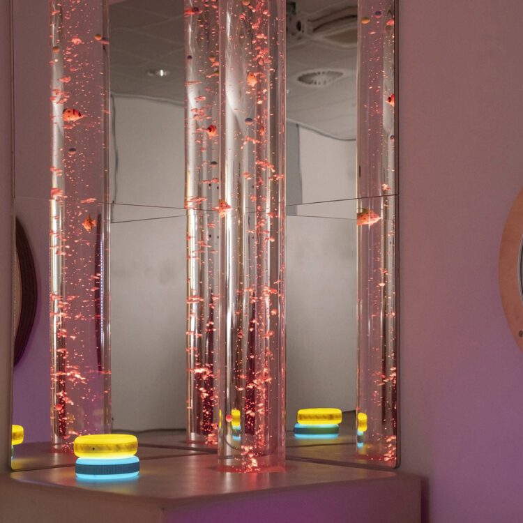 Portable Bubble Tube Sensory Unit