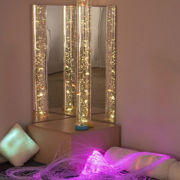 Portable Bubble Tube Sensory Unit
