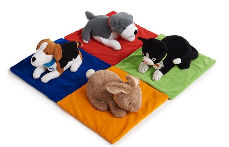 TTS Weighted Lap Buddies and Blanket